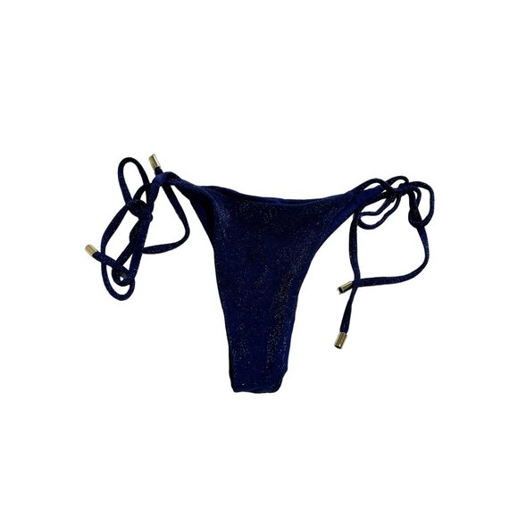 Monday Swimwear Other - NWOT MONDAY Swimwear Palma Bikini Bottoms in Navy Shimmer Blue